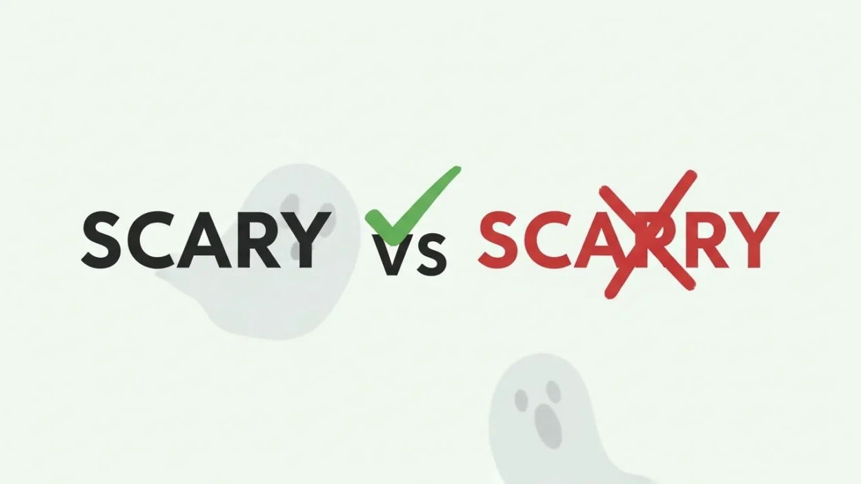 scary vs scarry