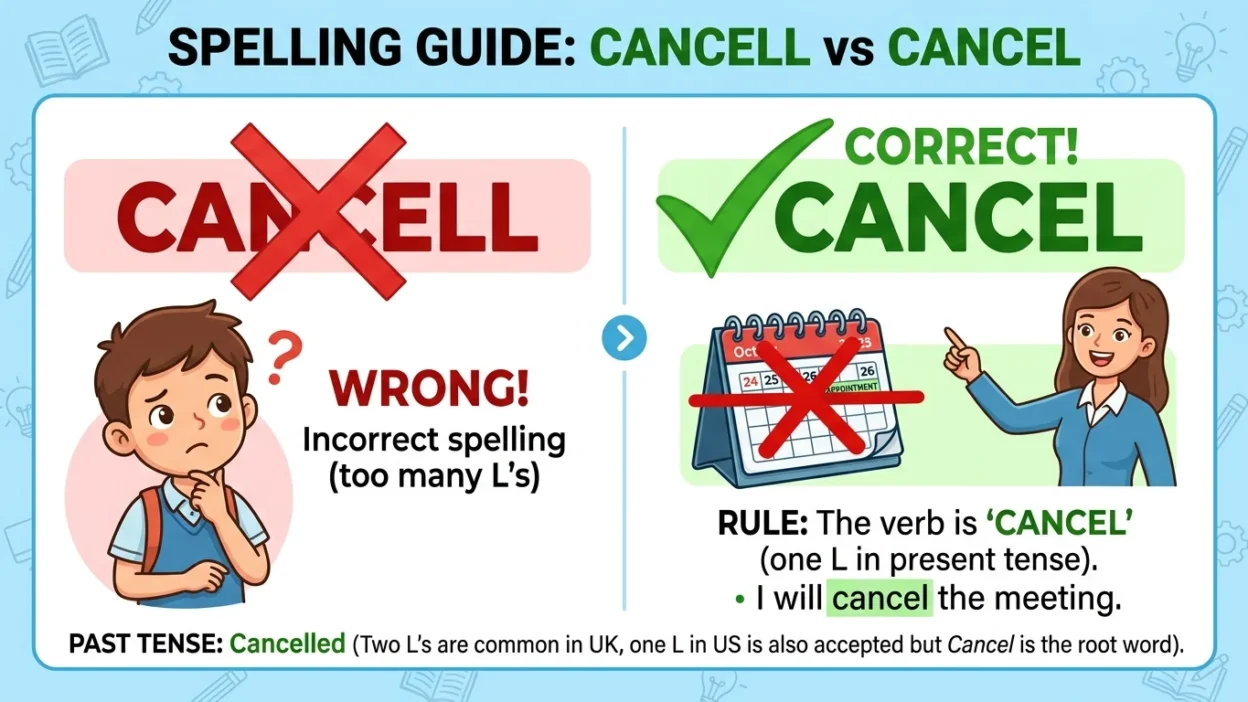 cancell vs cancel