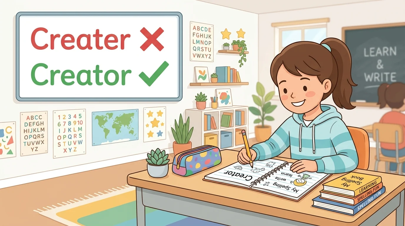 Creater or Creator (2026): Which Spelling Is Correct?
