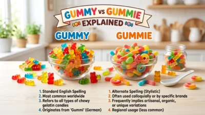 gummy vs gummie