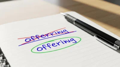 offerring vs offering