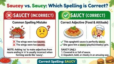 saucey vs saucy
