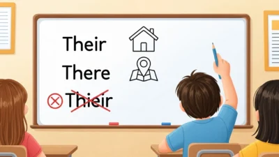 thier vs their vs there