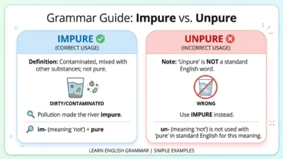 unpure vs impure
