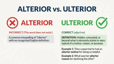 alterior vs ulterior