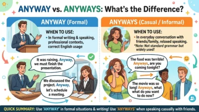 anyway vs anyways