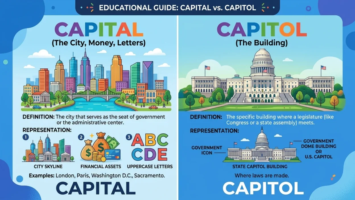 capital vs capitol