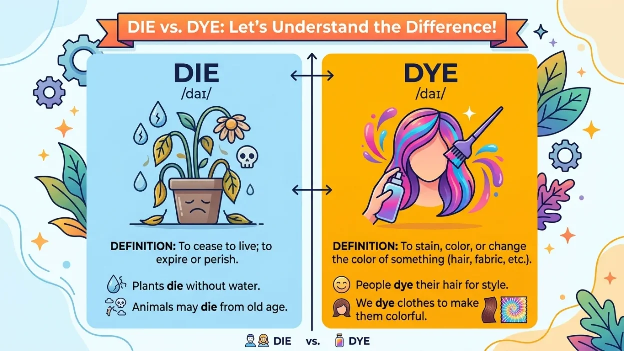 die vs dye