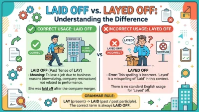 laid off vs layed off