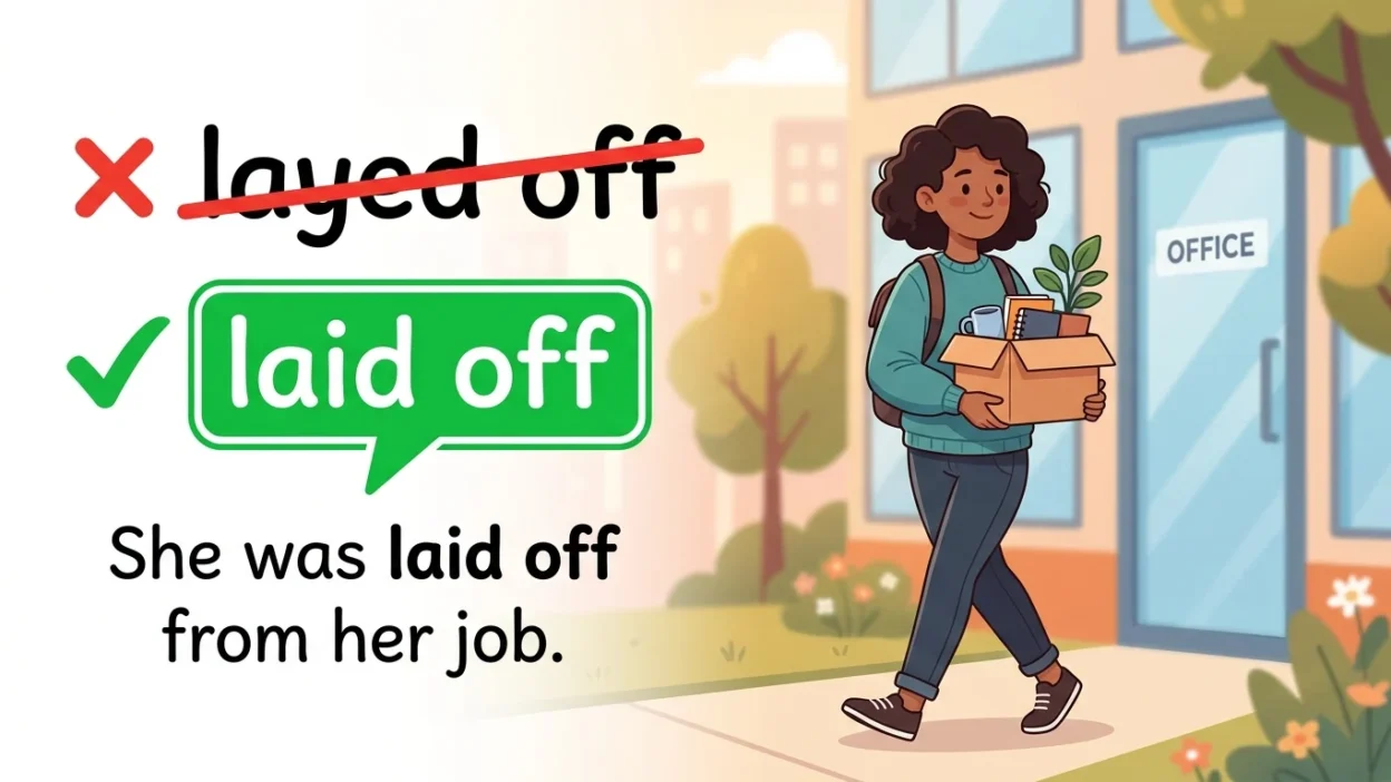 layed off vs laid off