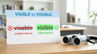 visable vs visible